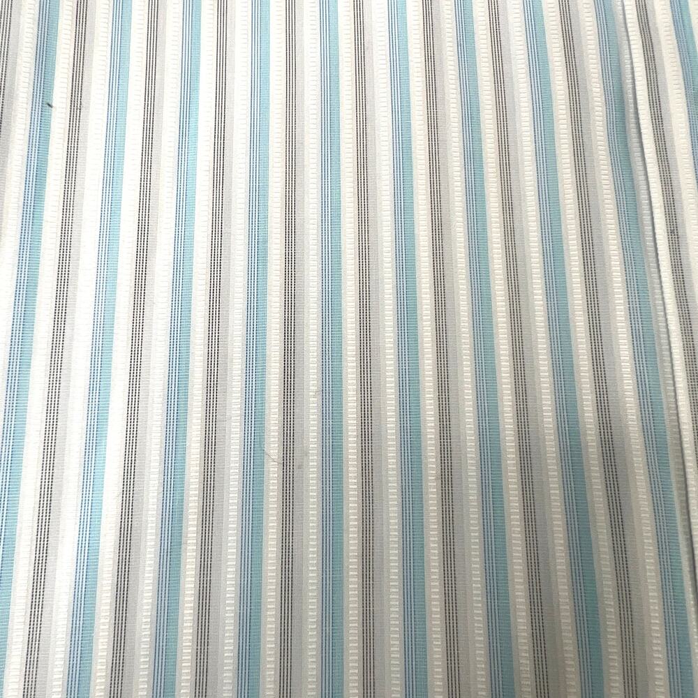 Tommy Bahama Cotton Long Sleeve Button Dress Shirt Blue Striped 17.5 x 34/35 - Picture 9 of 9